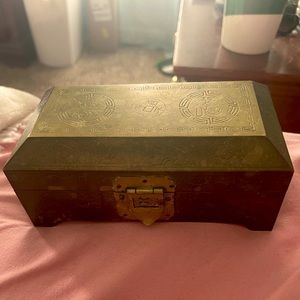 A vintage chest.